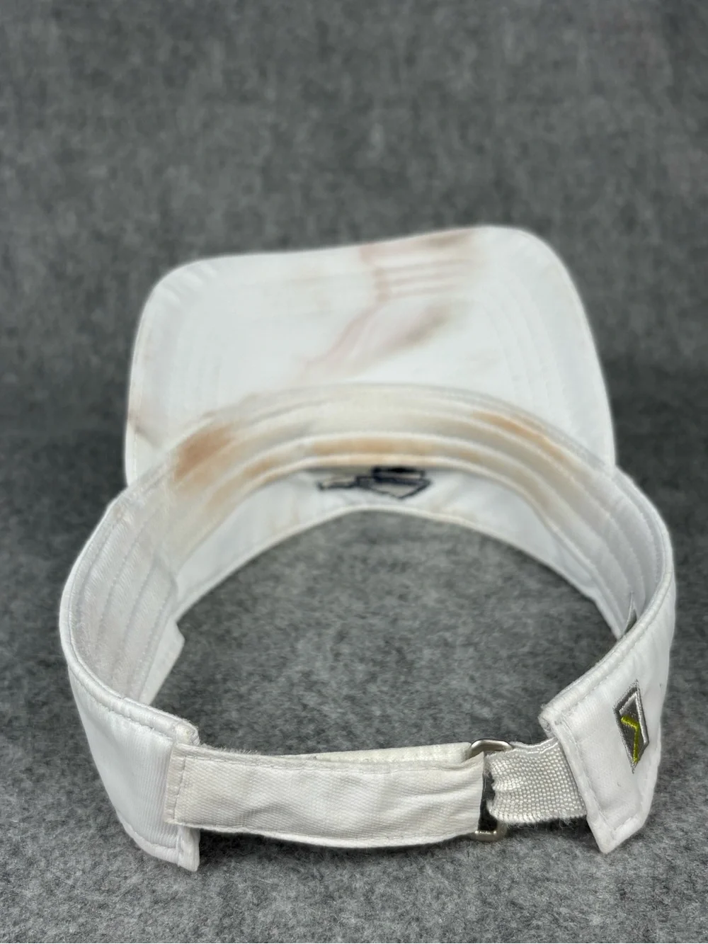 Lake Tahoe Golf Course White Golf Visor Adjustable